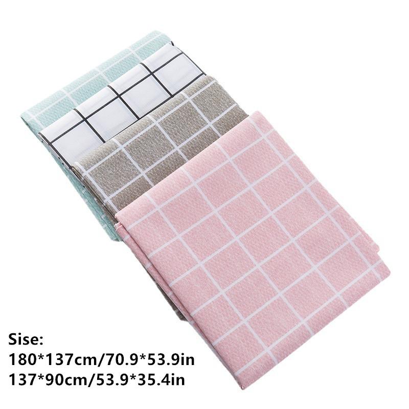 Desk Setup Wallpaper - Table Cloth For Home Waterproof Plaid