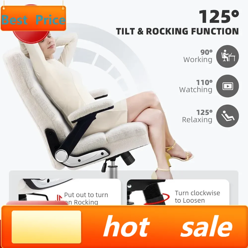 Desk Room Setup - ergonomic high-back desk chair with support,