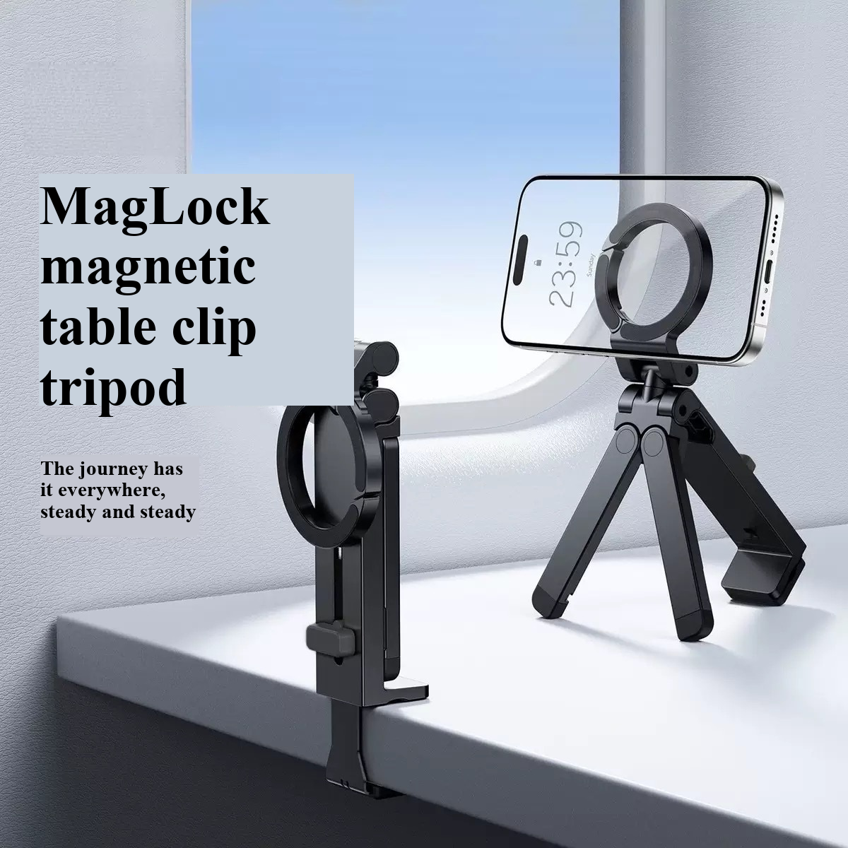 Desk Setup Equipment - New magnetic phone holder, desktop clip