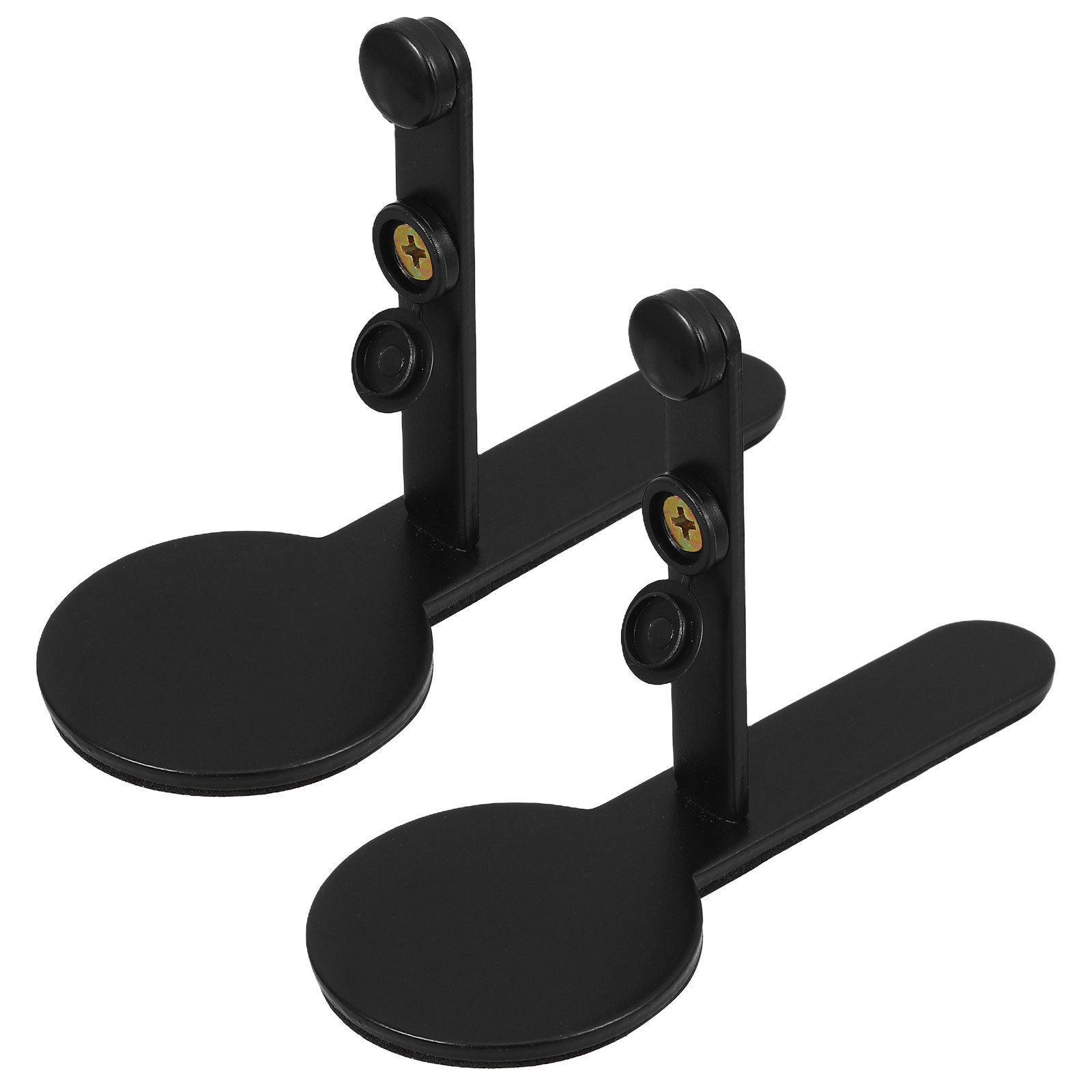 Desk Setup Workspace - 1Pairs Pegboard Bracket Kit Metal Desktop