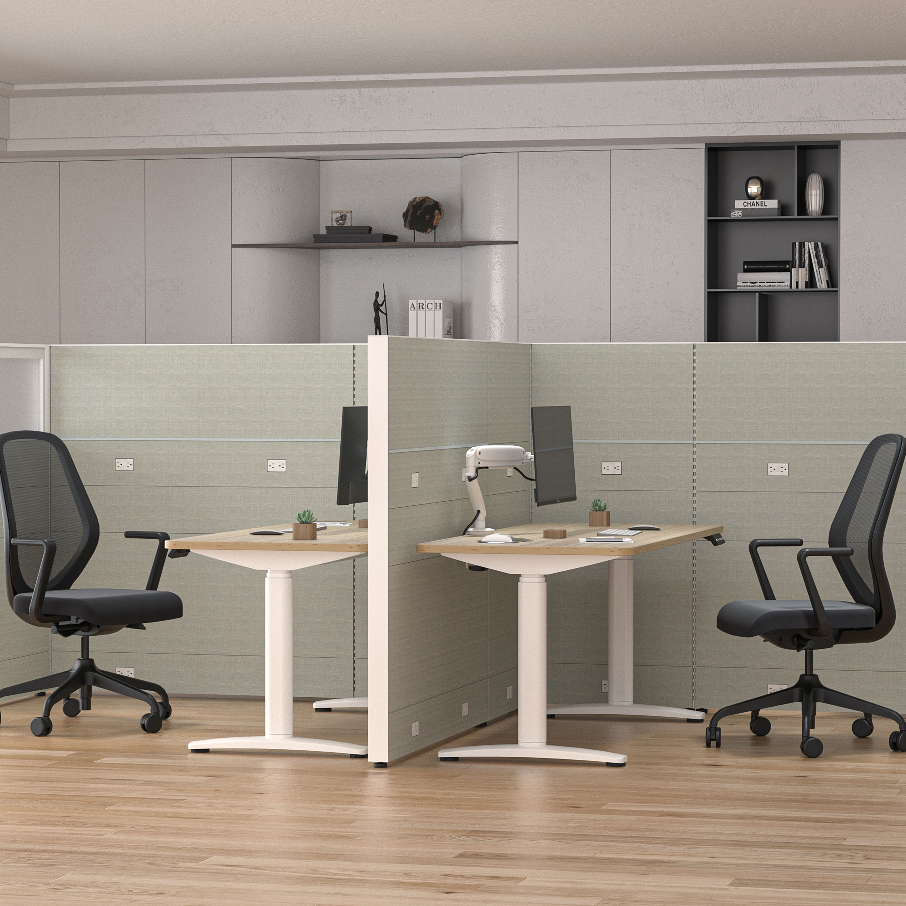 OMNI Space Efficient Height Ad - Desk Setup Workspace review and price