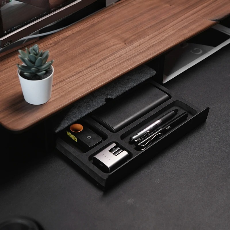 Premium Monitor Stand with Dra - Desk Setup Workspace review and price