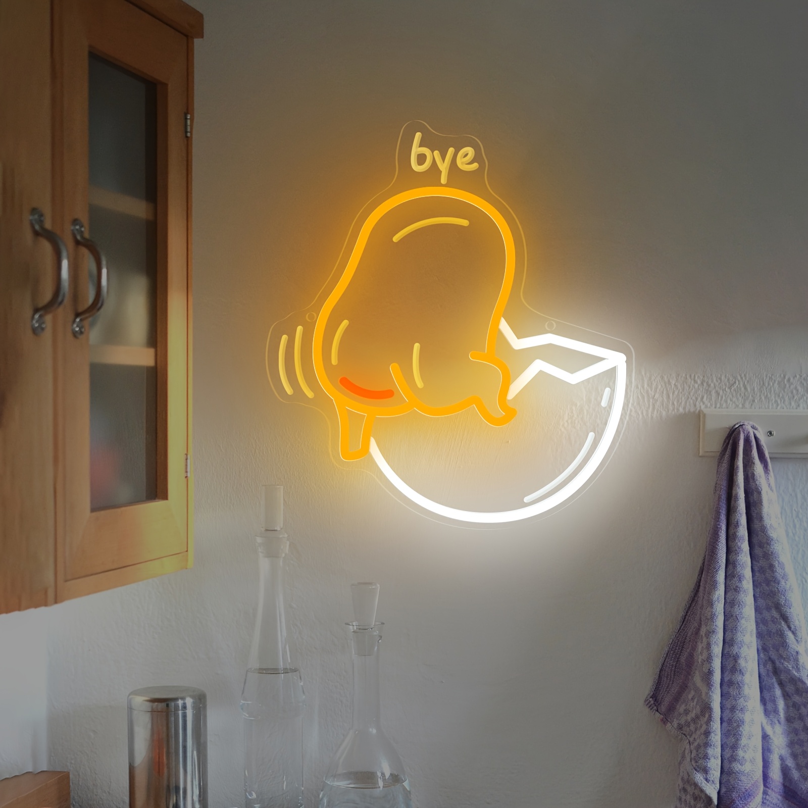 Sanrio Egg Yolk LED Neon Light - Desk Room Setup review and price