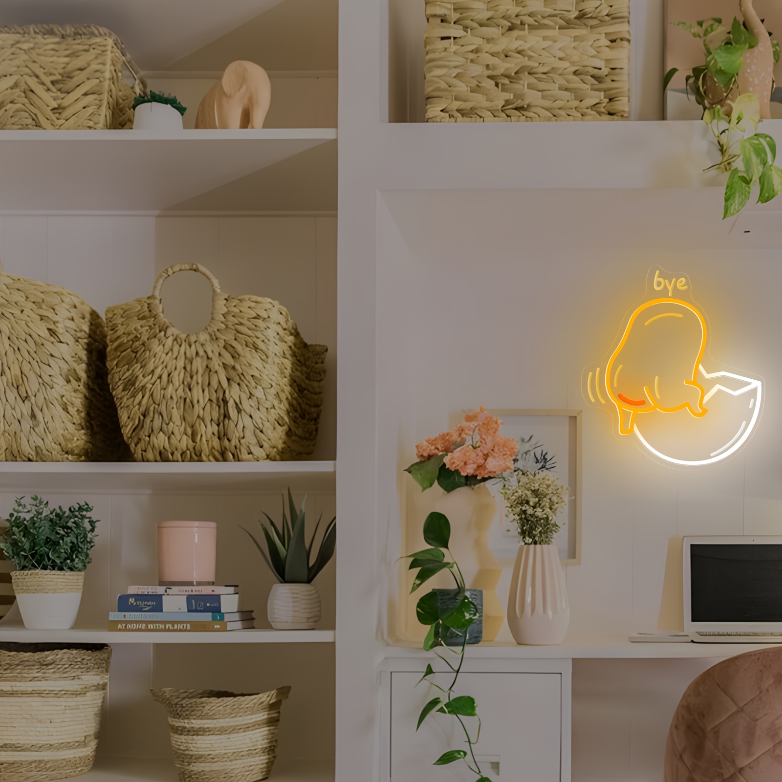 Sanrio Egg Yolk LED Neon Light - Desk Room Setup review and price