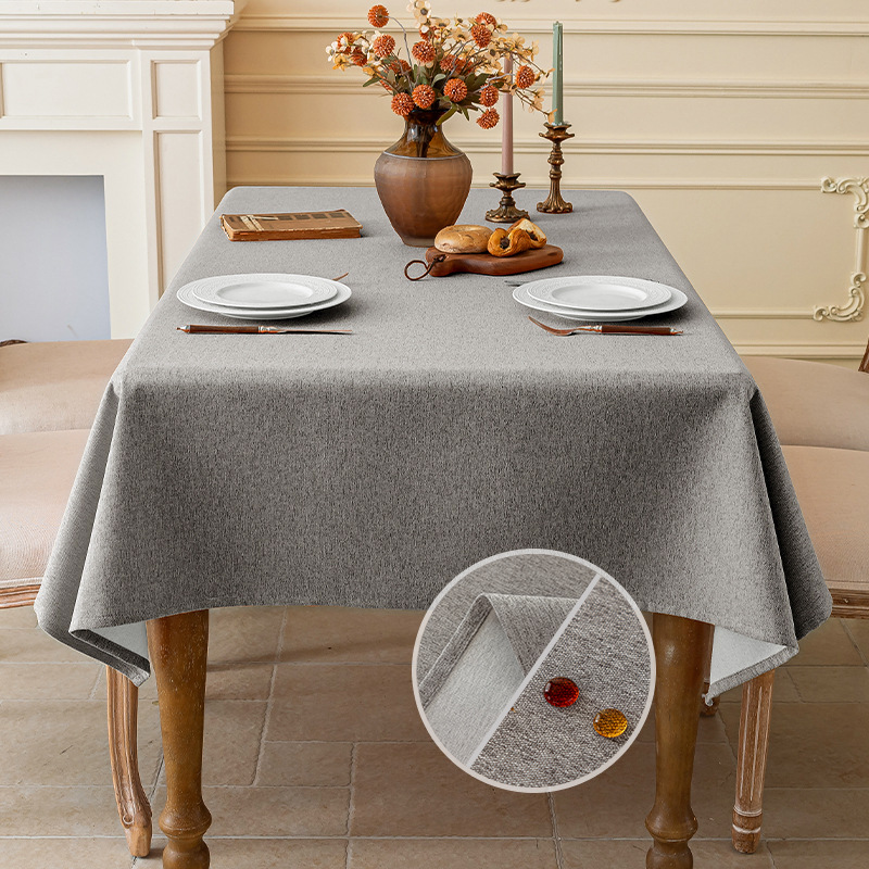 Three-Proof Cotton Linen Table - Desk Setup Wallpaper review and price
