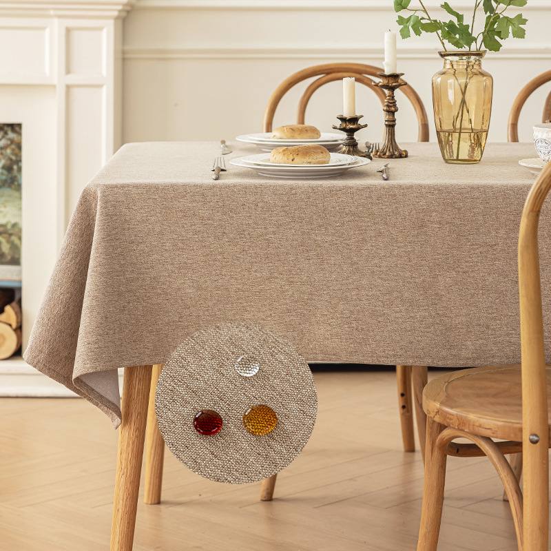 Three-Proof Cotton Linen Table - Desk Setup Wallpaper review and price
