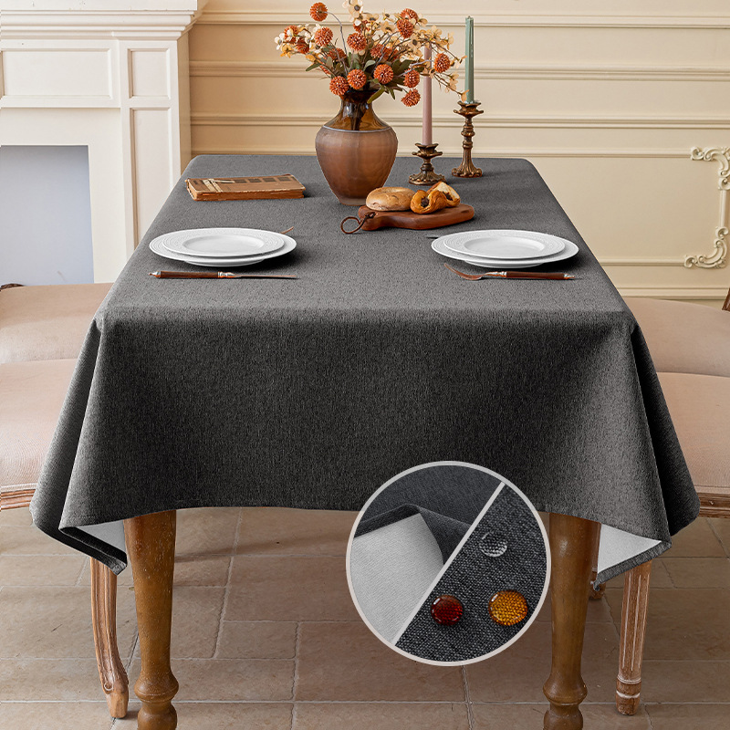 Three-Proof Cotton Linen Table - Desk Setup Wallpaper review and price