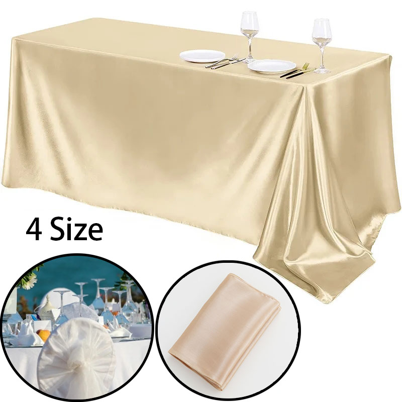 145X275 Wedding Tablecloth Rec - Desk Setup Wallpaper review and price