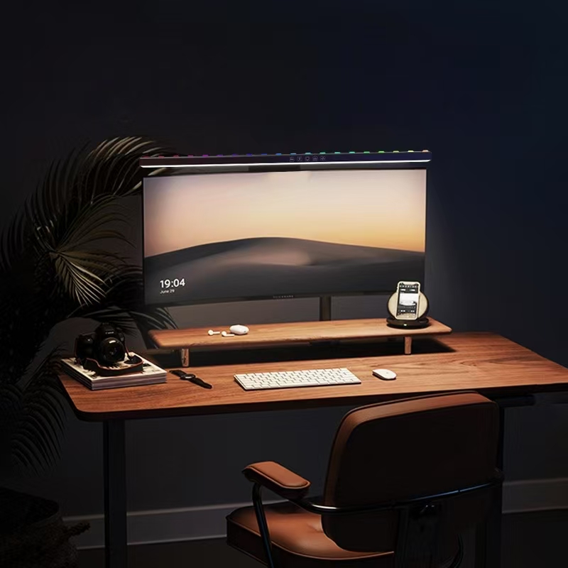 LED Monitor Light Hanging Desk - Desk Setup Equipment review and price