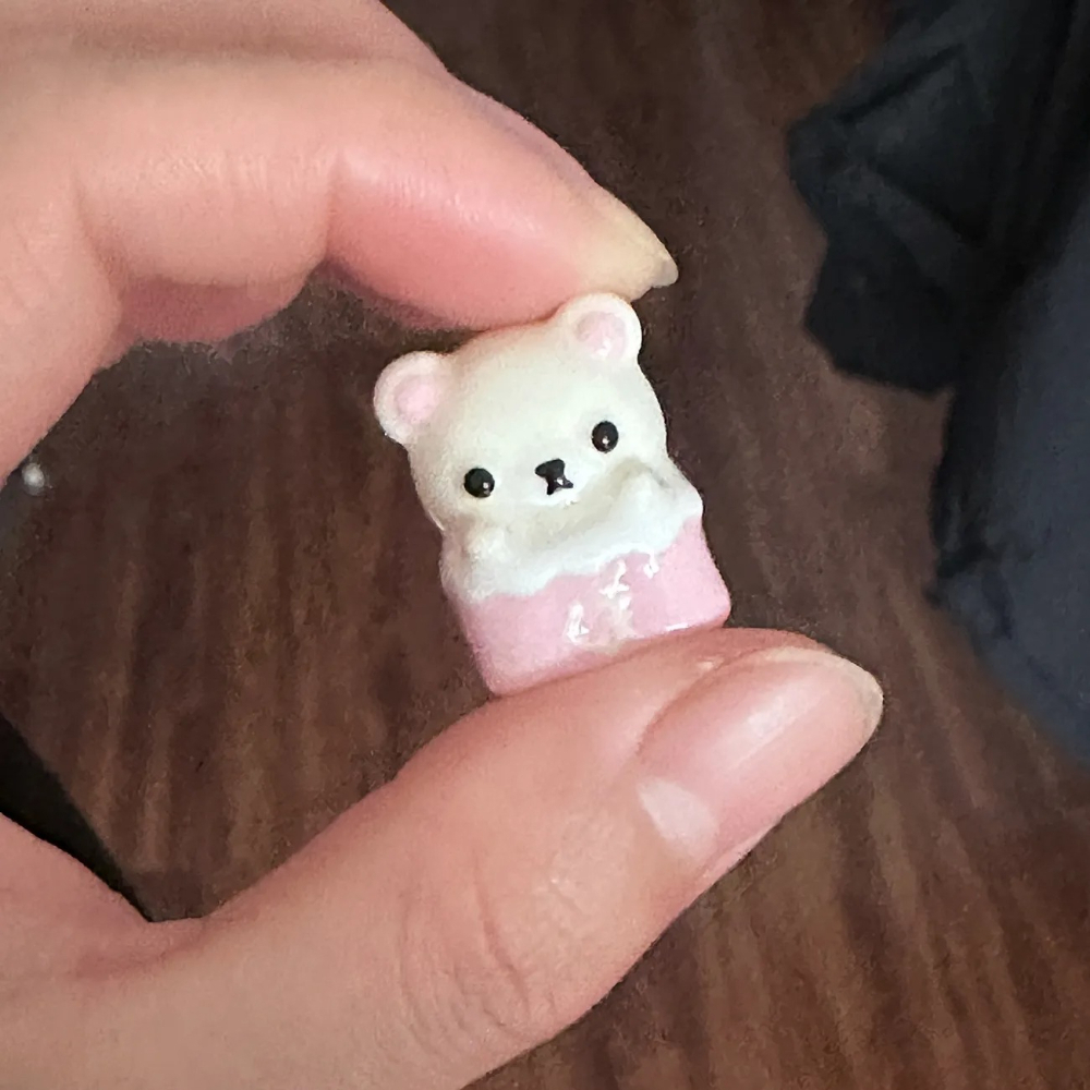 Kawaii Rilakkuma Keycaps Relax - Desk Setup Equipment review and price