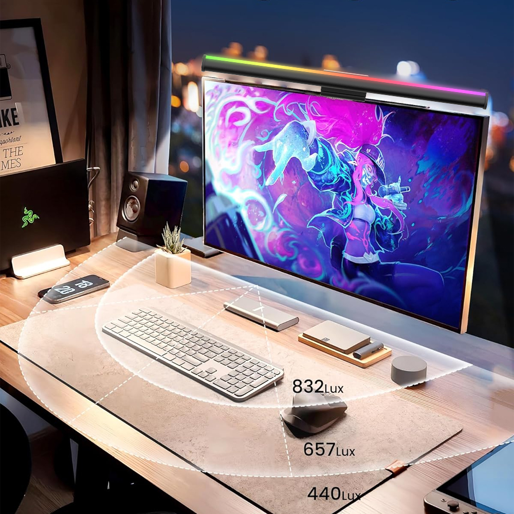 Screen Hanging Lamp Monitor Li - Desk Room Setup review and price