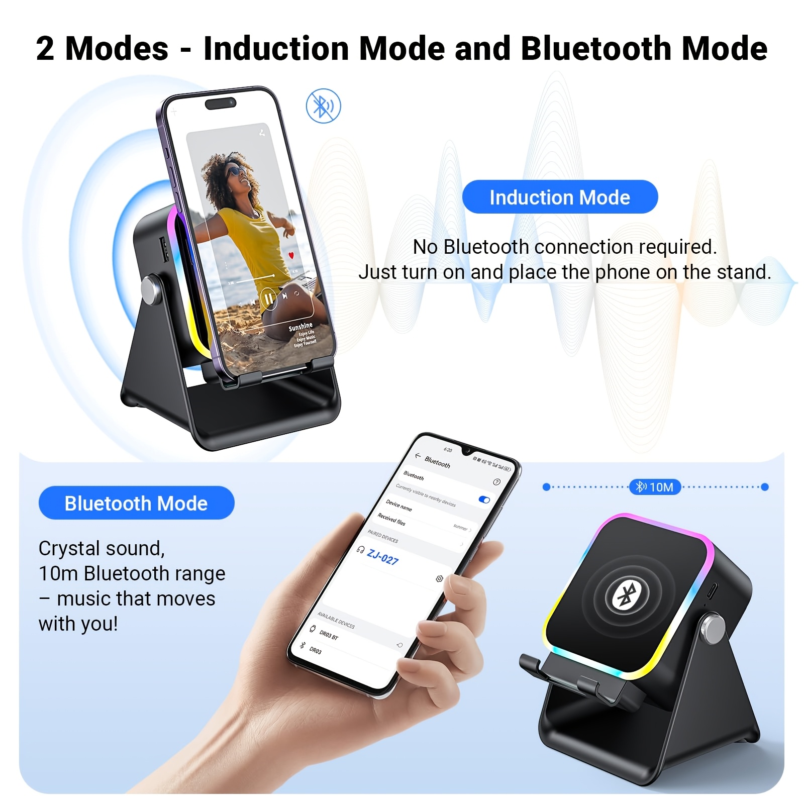 Smart RGB Colorful Light Bluet - Desk Setup With Speakers review and price