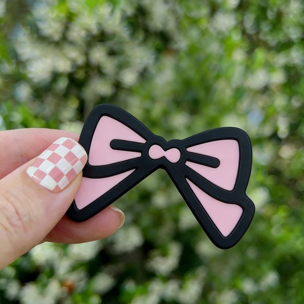 Cute Pink Bow Monitor Decor Ka - Desk Setup With Laptop And Monitor review and price