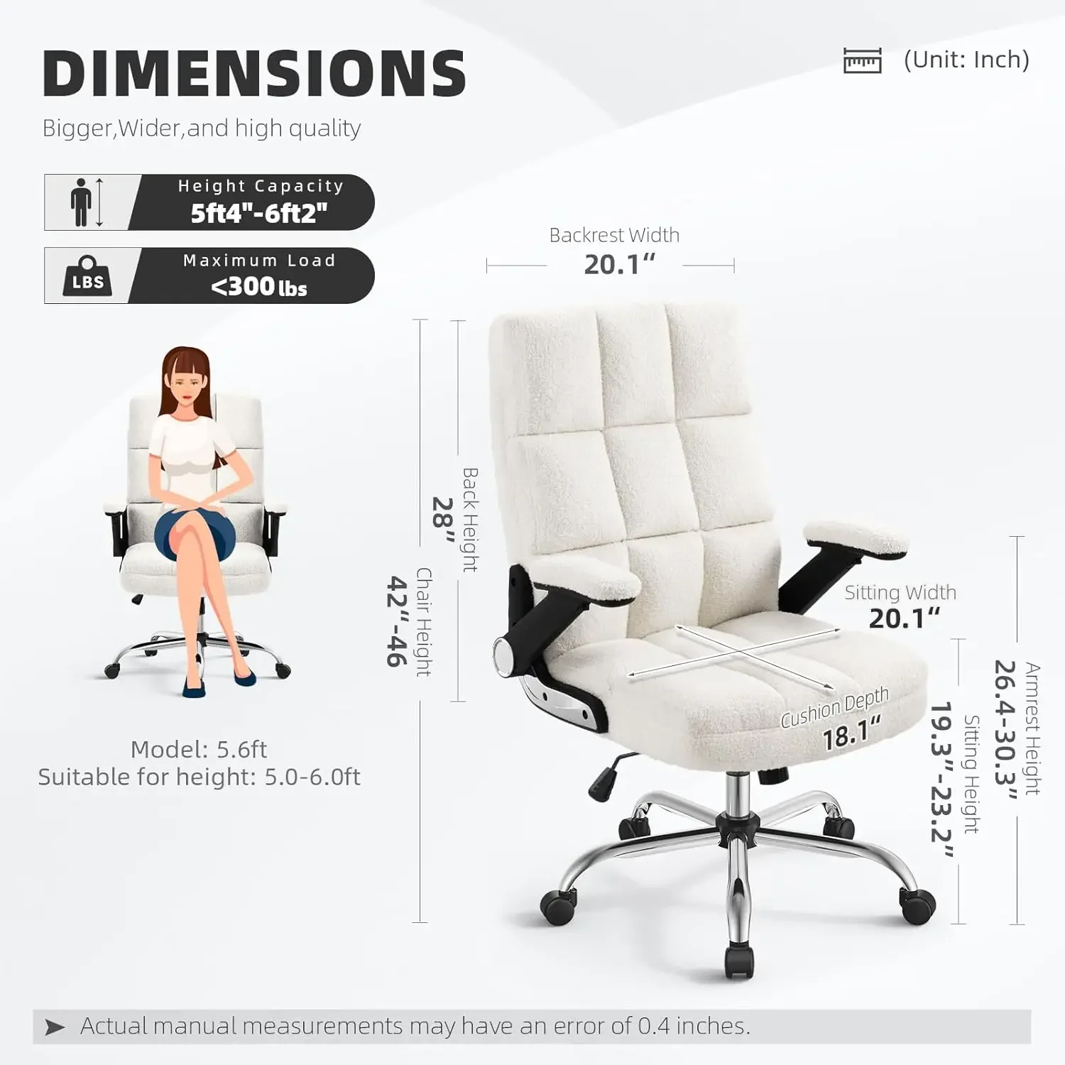 ergonomic high-back desk chair - Desk Room Setup review and price