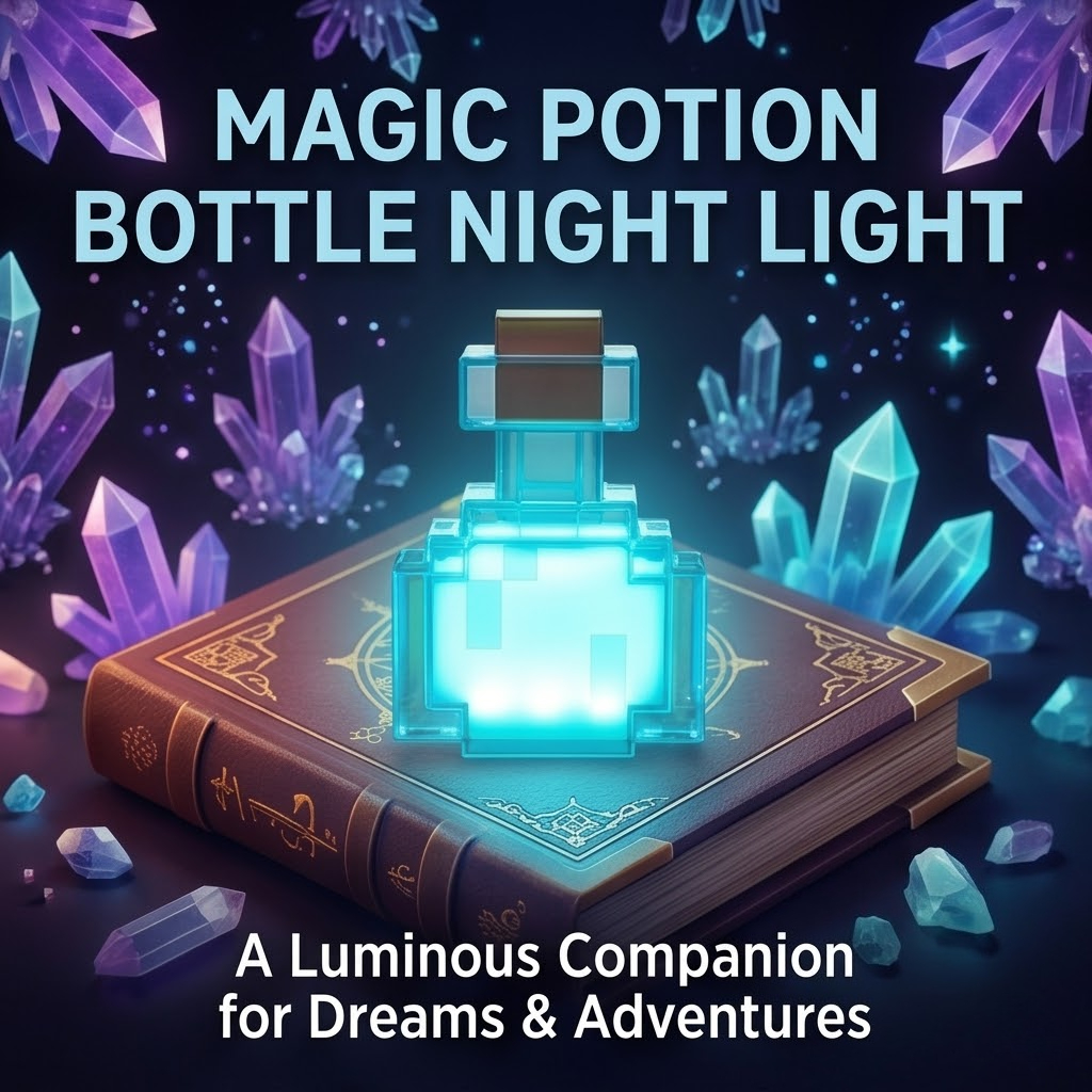2026 Trendy Pixel Potion Bottl - Desk Room Setup review and price