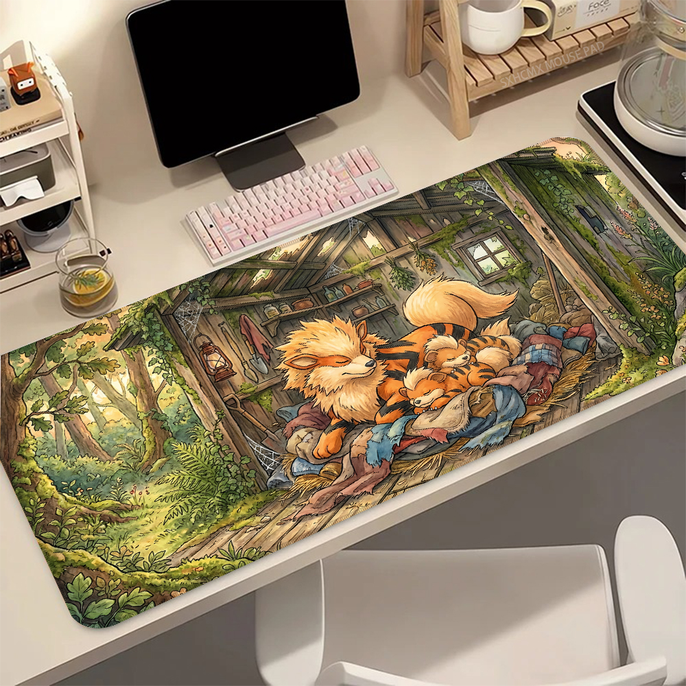 Cute Cartoon Mouse Pad Kawaii  - Desk Setup Equipment review and price