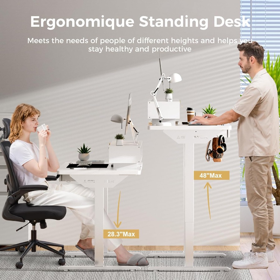 Height Adjustable Electric Sta - Desk Setup Workspace review and price