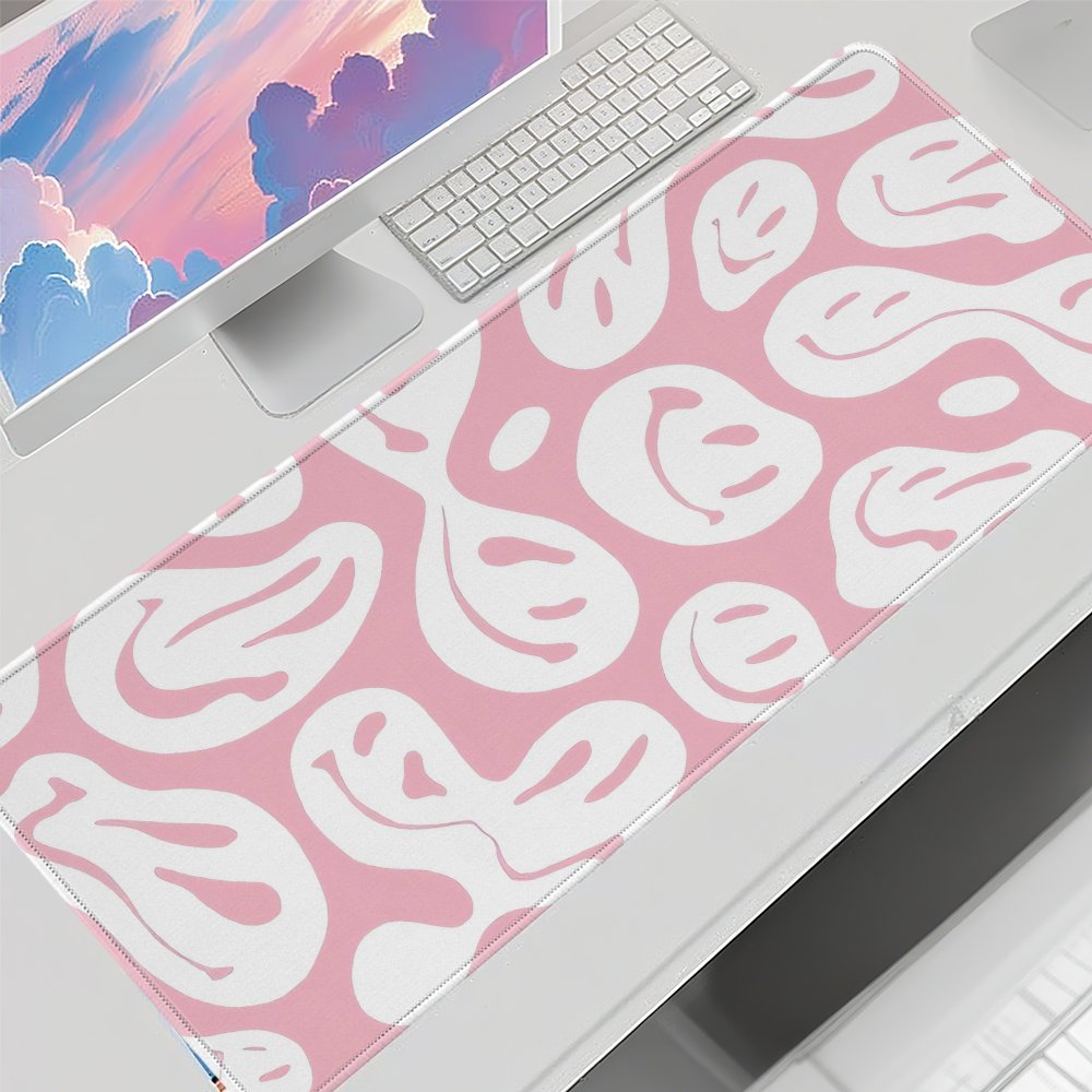 Aesthetic Pink Desk Mat Large  - Desk Setup Workspace review and price