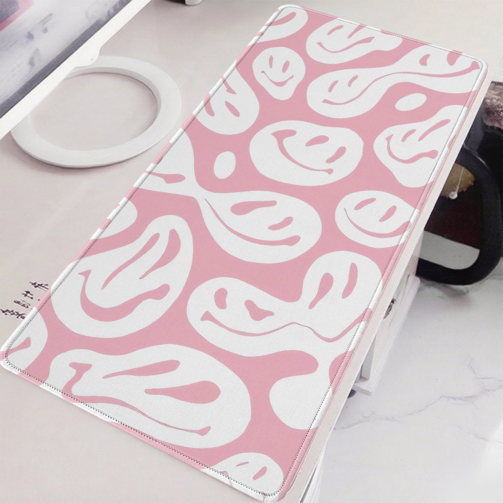 Aesthetic Pink Desk Mat Large  - Desk Setup Workspace review and price
