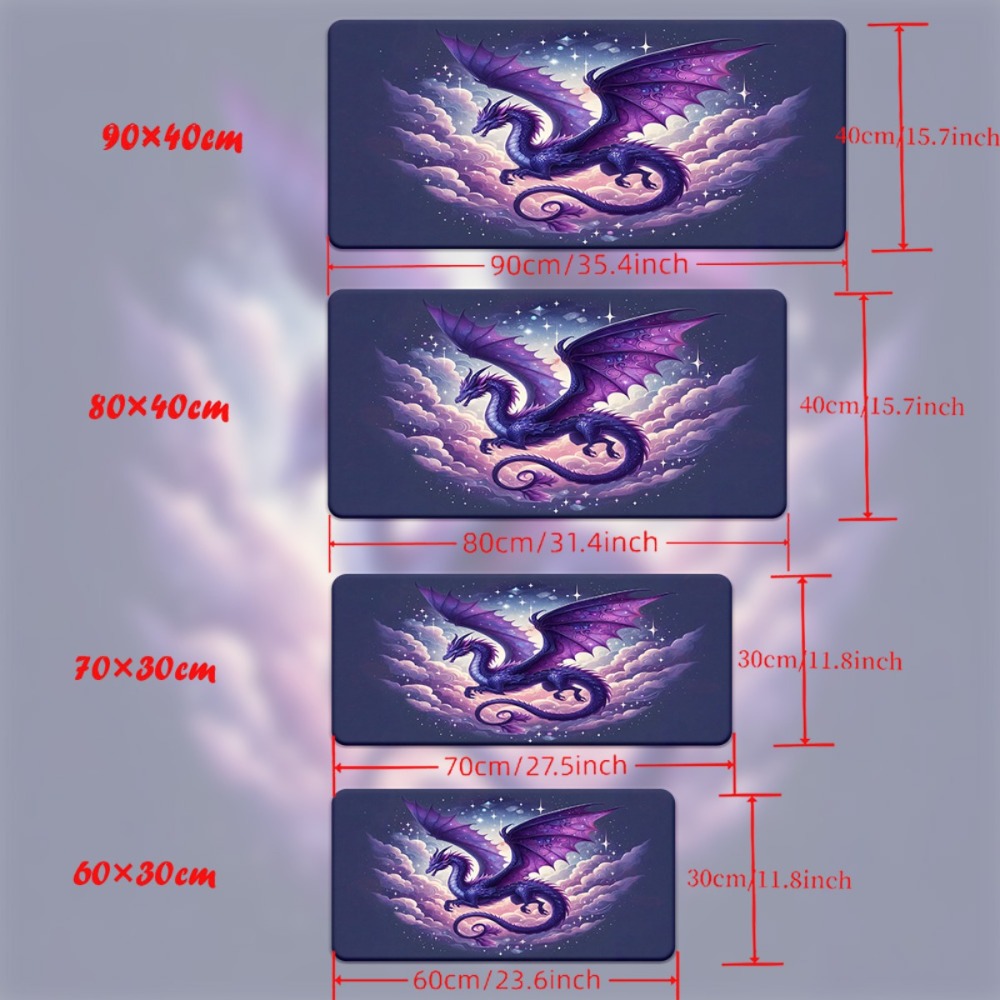 Dragon Sky Art XXL Mouse Pad - - Desk Setup Workspace review and price