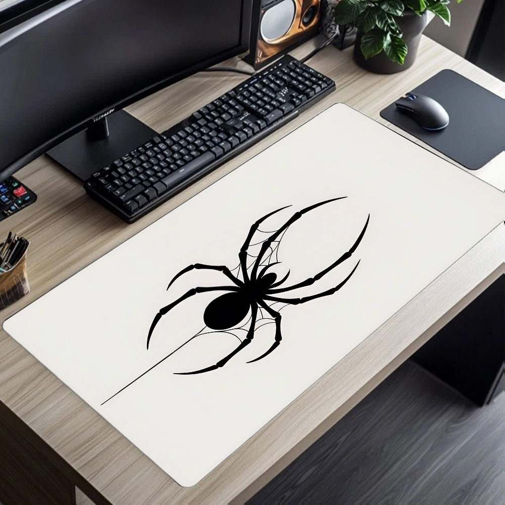Abstract Black White Mouse Pad - Desk Setup Black And White review and price