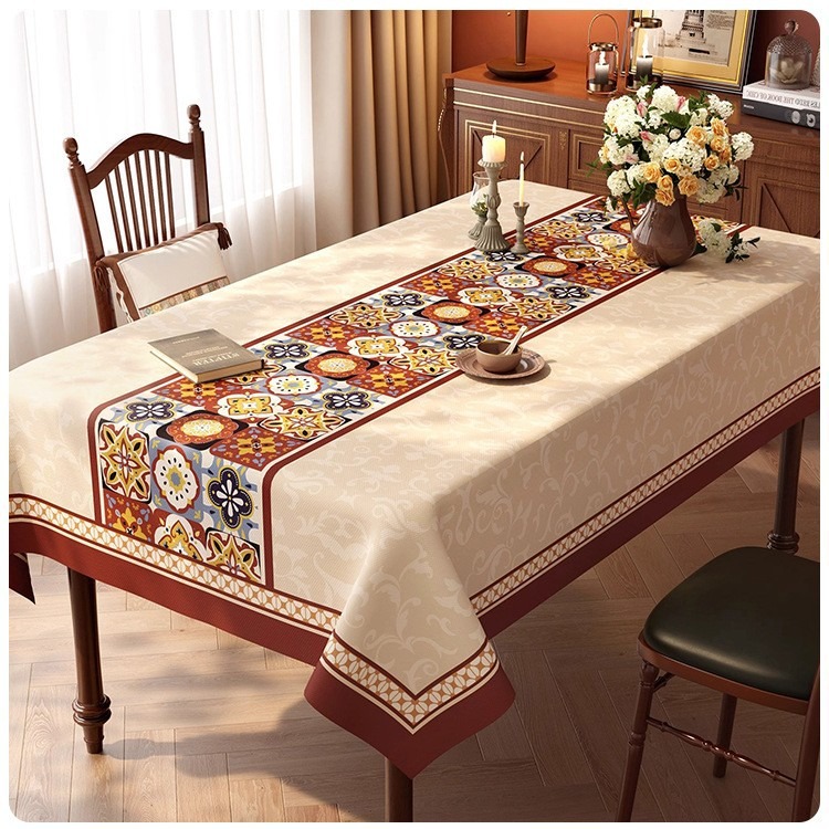 Bohemian Mandala Pattern Table - Desk Setup Wallpaper review and price