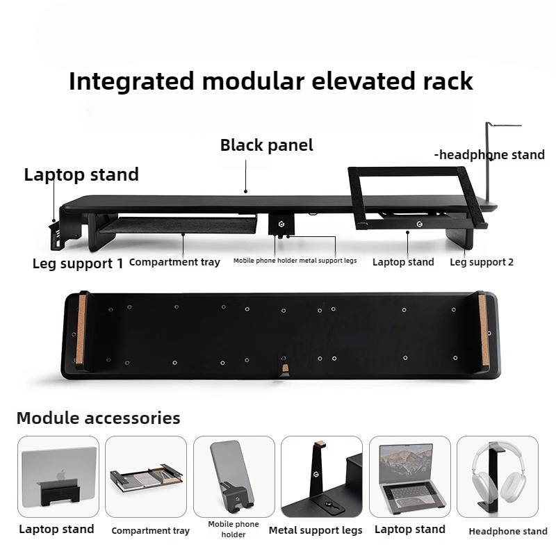 Modular Monitor Riser Stand Er - Desk Setup With Laptop And Monitor review and price