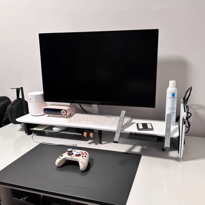 Modular Monitor Riser Stand Er - Desk Setup With Laptop And Monitor review and price
