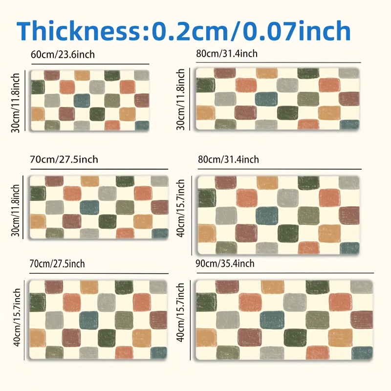 Vibrant Checkered Pattern Desk - Desk Setup Workspace review and price