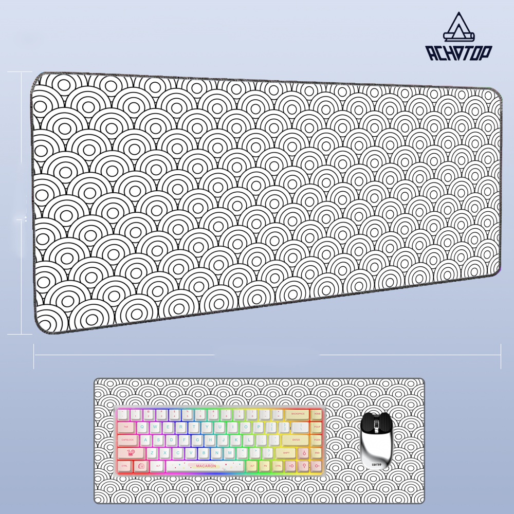 Mousepads Large Anime Mouse Pa - Desk Setup Black And White review and price