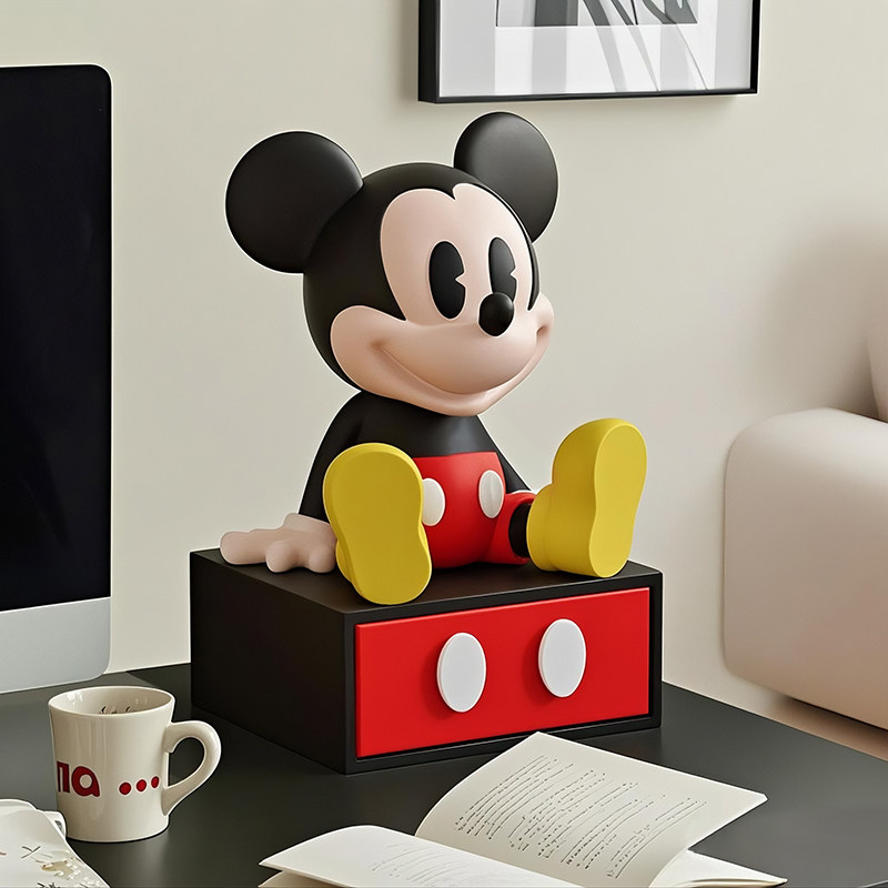 Cute Mouse Drawer Storage Box  - Desk Setup Equipment review and price