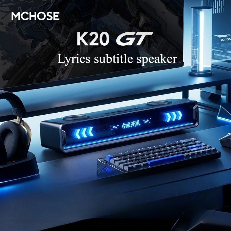 K20 GT Full Screen Subtitle Sp - Desk Setup With Speakers review and price
